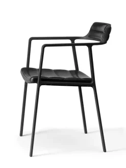 Stol med læder fra Vipp