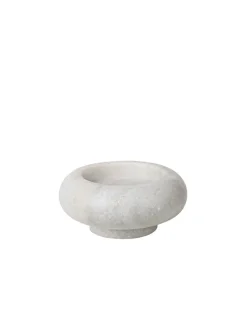 Stone Stacking Candleholder White fra Tom Dixon