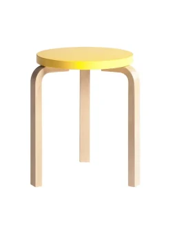 Stool 60, walnut stained fra Artek