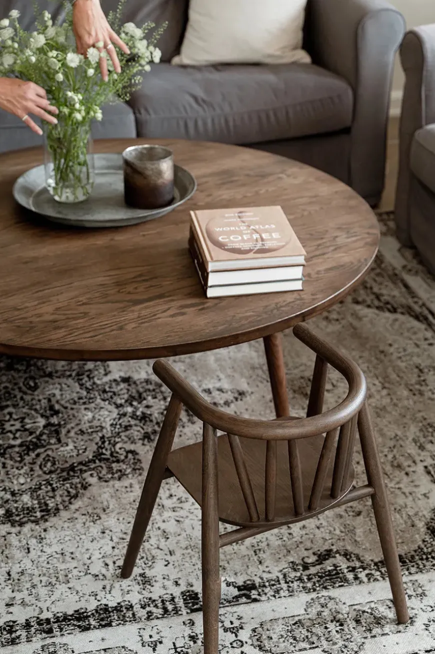 Storm Børnestol, sortlakeret eg fra Oaklings