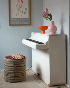 Strøm Skål, vibrant orange fra raawii