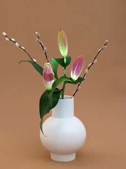 Strøm Vase, vaporous grey fra raawii