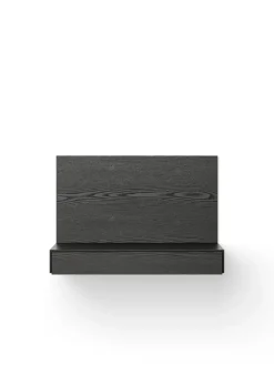 Tana Wall Mounted Desk, black stained oak fra New Works