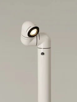 Tatu Alta Gulvlampe, white grey fra Santa and Cole