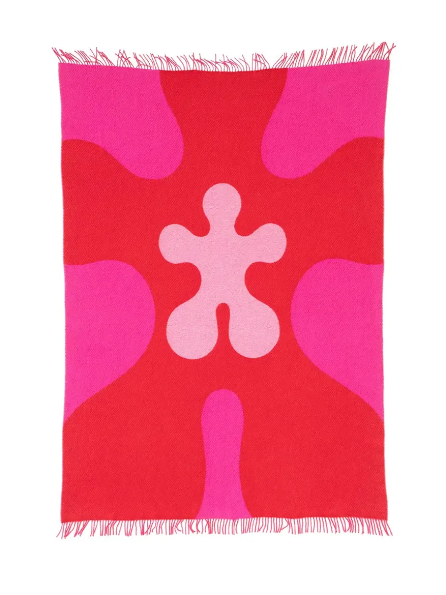 Teenagers from Mars Plaid, white/blue/leaf fra raawii