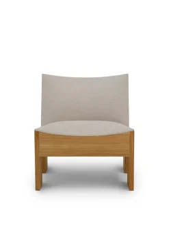 Tenon Lounge Chair, fumed oak fra New Works