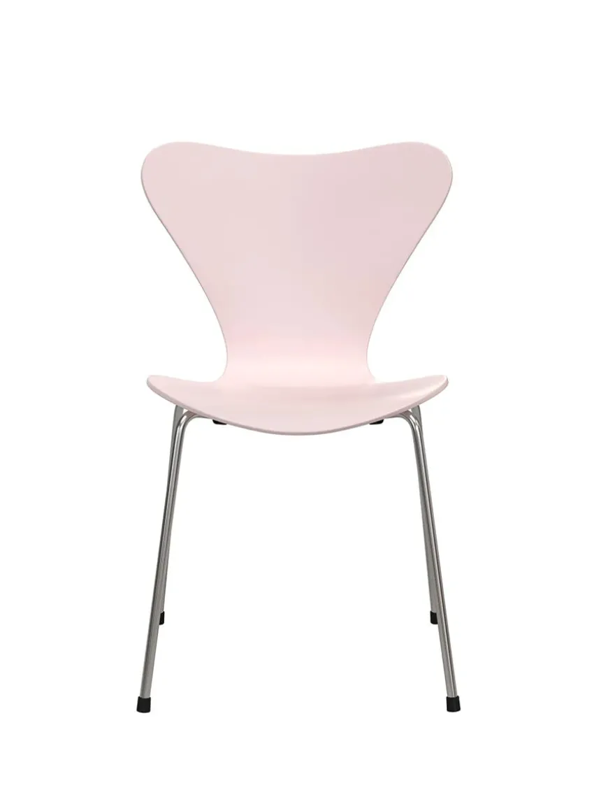 70th Anniversary Edition 3107 Spisebordsstol, 7:14 AM Pink af Arne Jacobsen