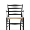 The Klint Armchair, sortlakeret eg fra Fredericia Furniture