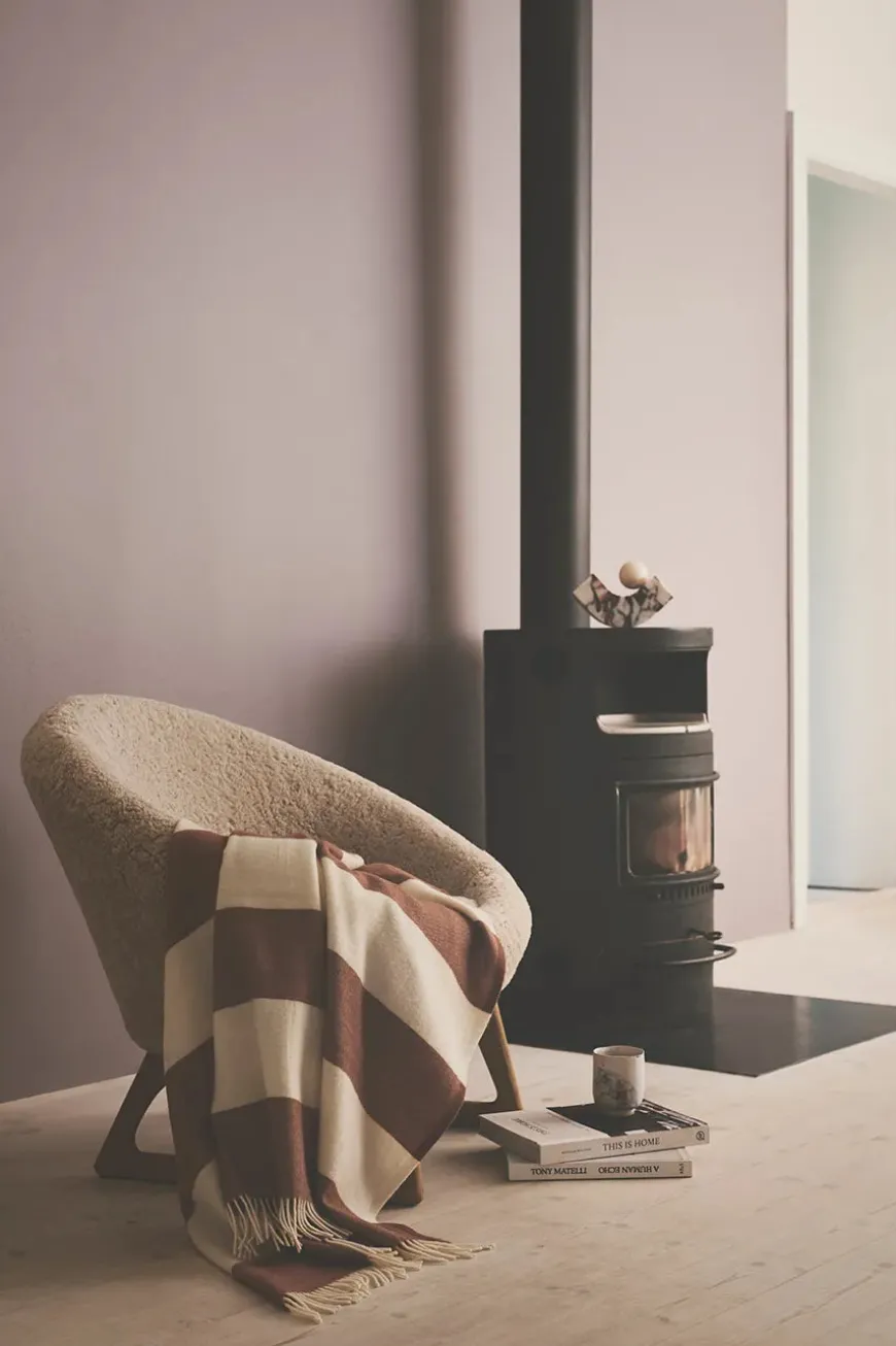 The Sweater Plaid, brown fra Silkeborg Uldspinderi