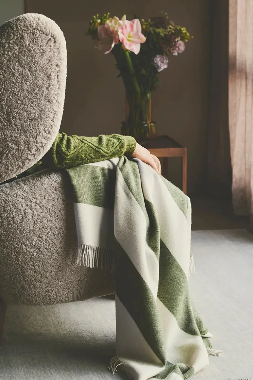 The Sweater Plaid, brown fra Silkeborg Uldspinderi