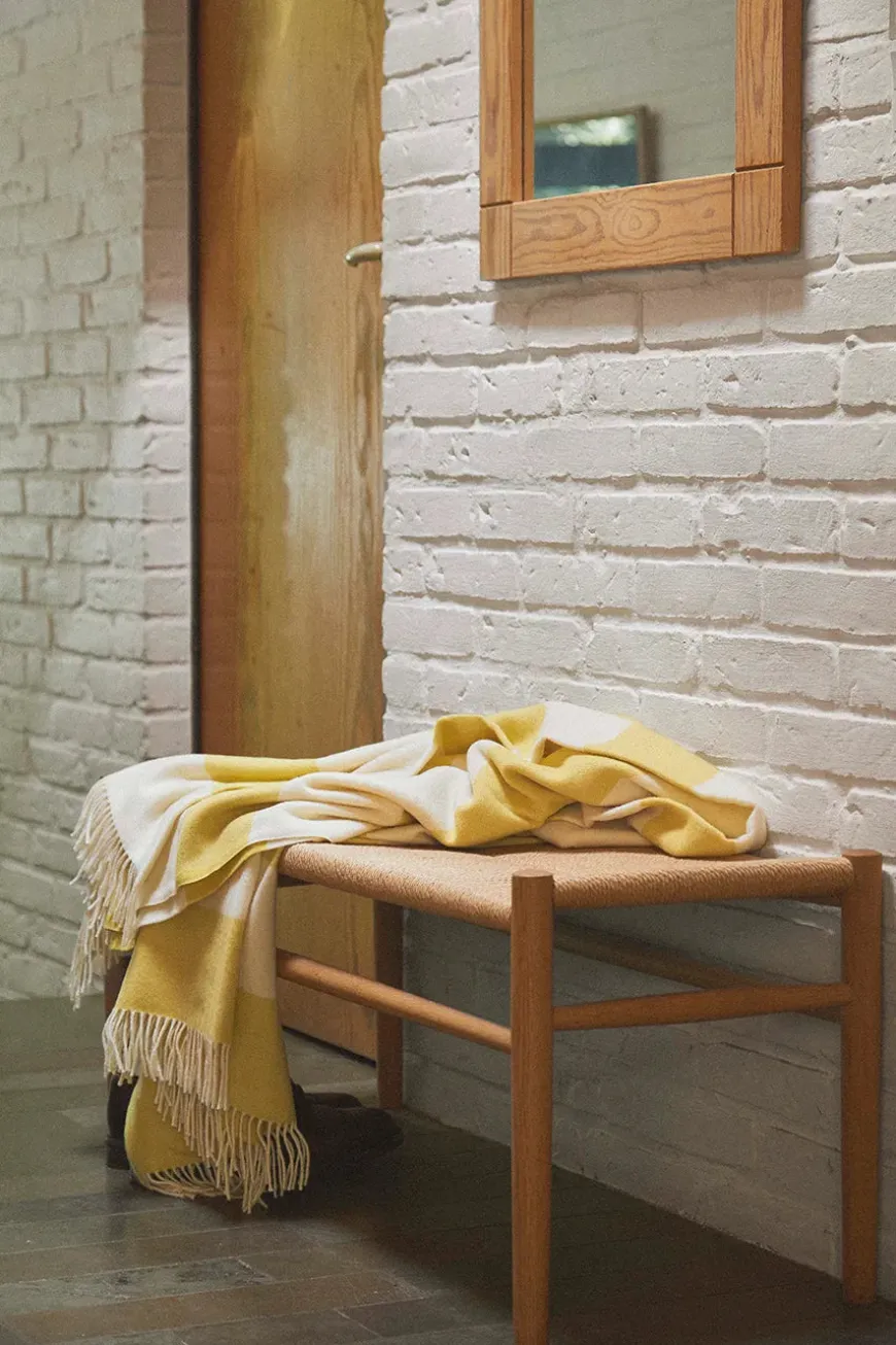 The Sweater Plaid, cobalt fra Silkeborg Uldspinderi