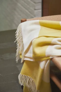 The Sweater Plaid, cobalt fra Silkeborg Uldspinderi