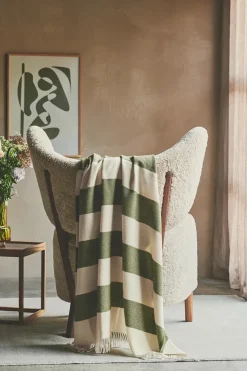 The Sweater Plaid, golden yellow fra Silkeborg Uldspinderi