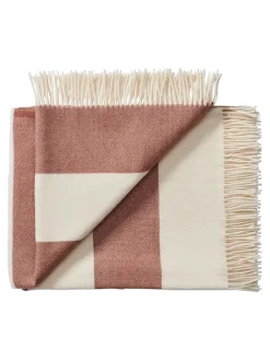 The Sweater Plaid, orange fra Silkeborg Uldspinderi