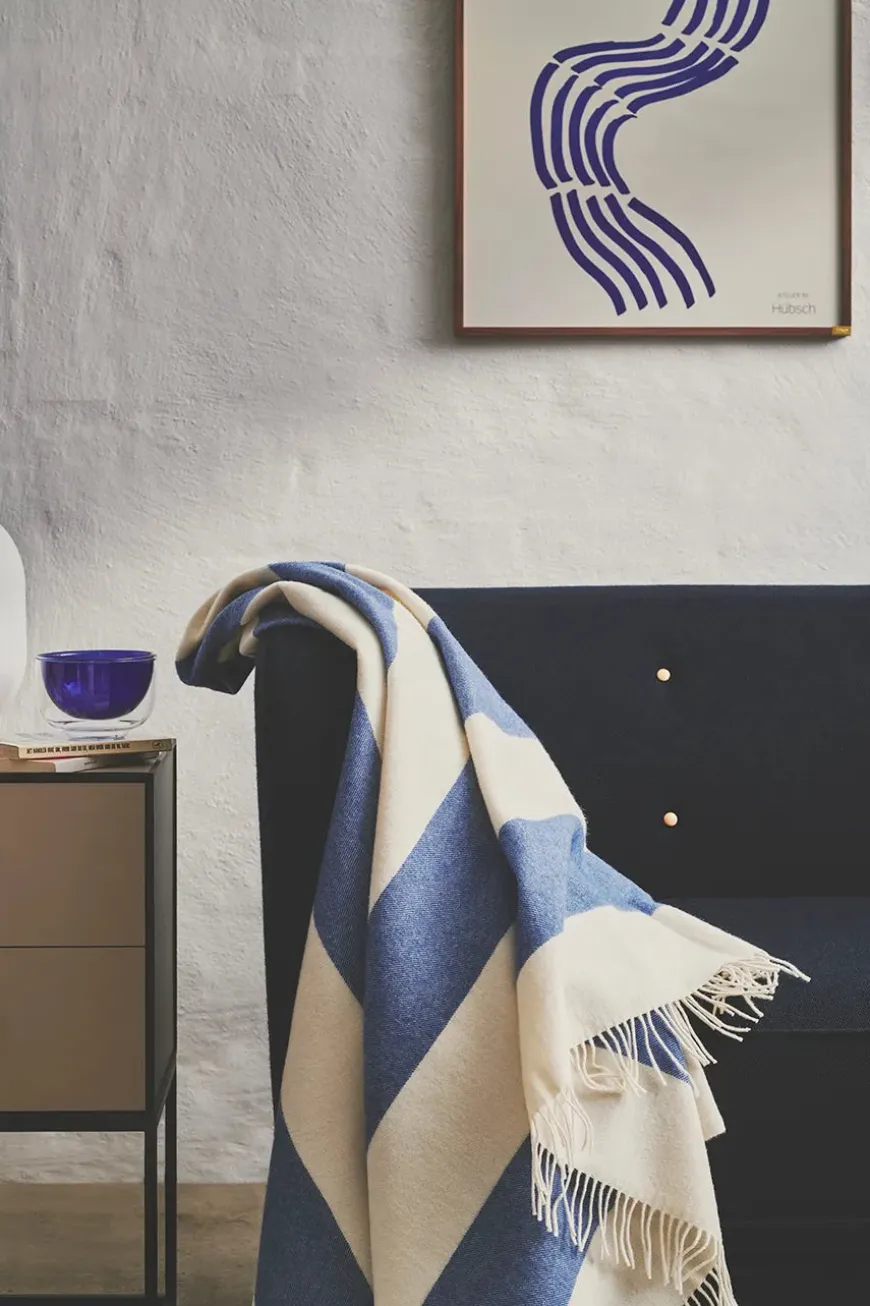 The Sweater Plaid, orange fra Silkeborg Uldspinderi