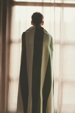 The Sweater Plaid, orange fra Silkeborg Uldspinderi