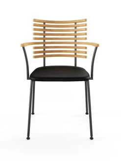 Tiger Armstol, creme læder fra Naver Collection