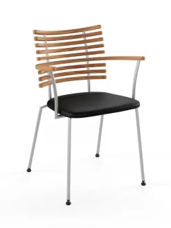 Tiger Armstol, creme læder fra Naver Collection