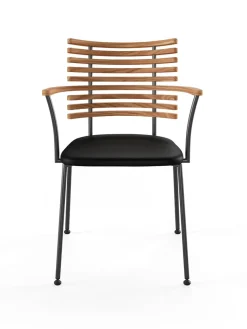 Tiger Armstol, creme læder fra Naver Collection