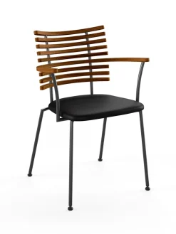 Tiger Armstol, creme læder fra Naver Collection