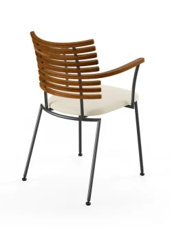 Tiger Armstol, creme læder fra Naver Collection