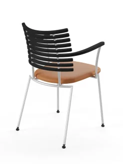 Tiger Armstol, creme læder fra Naver Collection