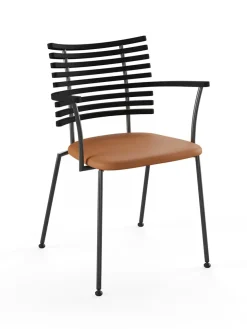 Tiger Armstol, creme læder fra Naver Collection