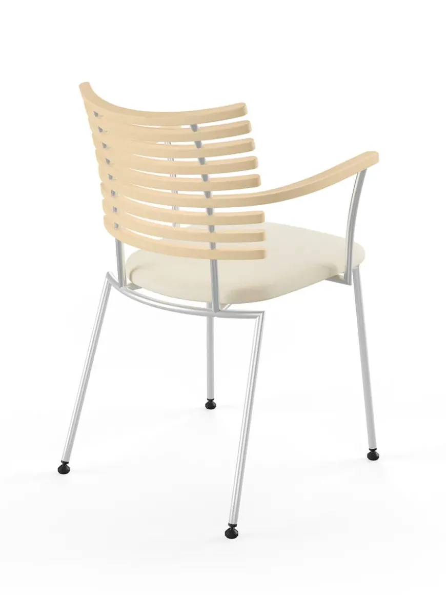 Tiger Armstol, sort læder fra Naver Collection