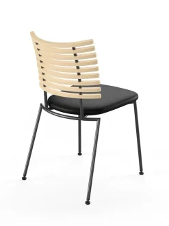 Tiger Stol, creme læder fra Naver Collection