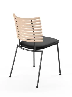 Tiger Stol, creme læder fra Naver Collection