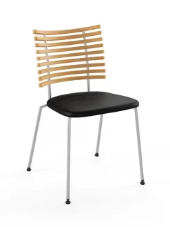 Tiger Stol, creme læder fra Naver Collection