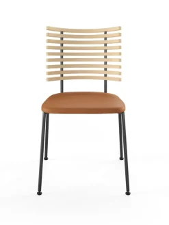 Tiger Stol, creme læder fra Naver Collection