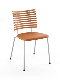 Tiger Stol, creme læder fra Naver Collection