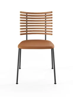 Tiger Stol, creme læder fra Naver Collection