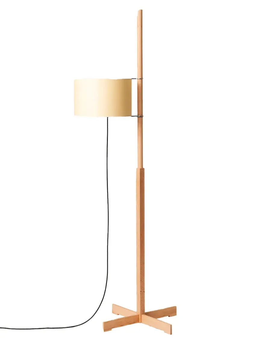 TMM Gulvlampe, bøg fra Santa and Cole