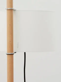 TMM Gulvlampe, valnød fra Santa and Cole