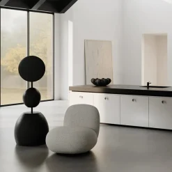 Toe Chair Flat, bouclé fra 101 Copenhagen