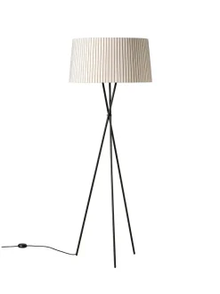 Tripode Gulvlampe fra Santa and Cole, raw green (G5)