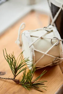 Tromme Ø11 cm, creme fra Ib Laursen