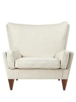 V11 Lounge Chair, smooth leather cream fra GUBI