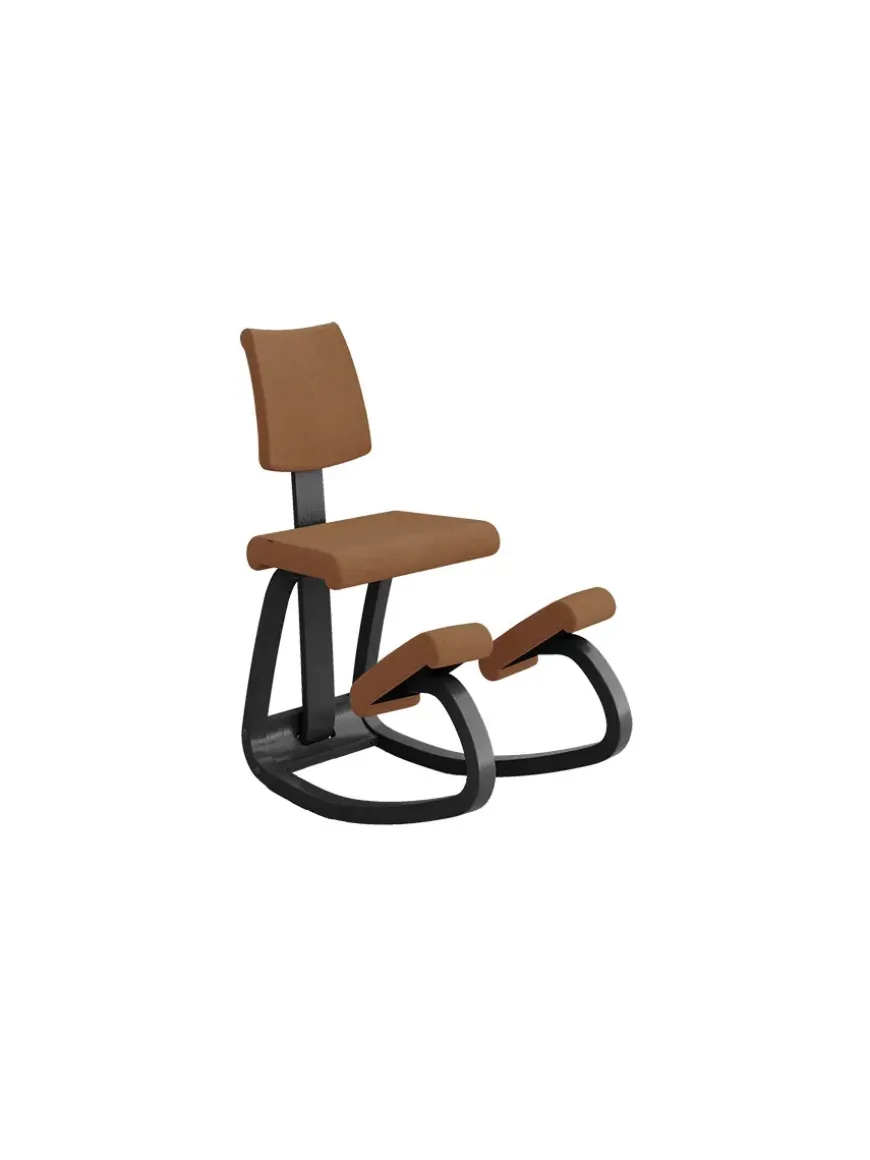 Variable Plus Stol, sort bøg fra Variér