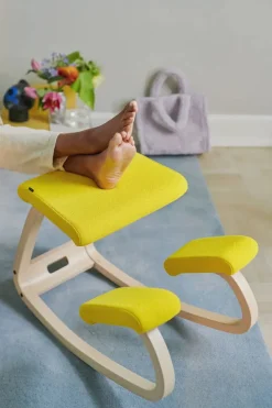 Variable Stol, light brown/vidar fra Varier Furniture