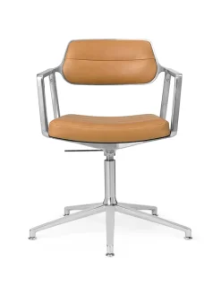VIPP453 Swivel+ Chair, bosco grøn læder fra Vipp