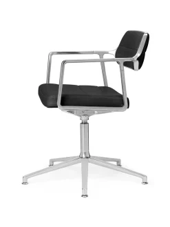 VIPP453 Swivel+ Chair, bosco grøn læder fra Vipp