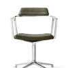 VIPP452 Swivel Chair, bosco grøn læder fra Vipp