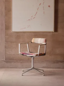 VIPP452 Swivel Chair, bosco grøn læder fra Vipp