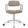 VIPP453 Swivel+ Chair m/hjul, dark sand tekstil fra Vipp