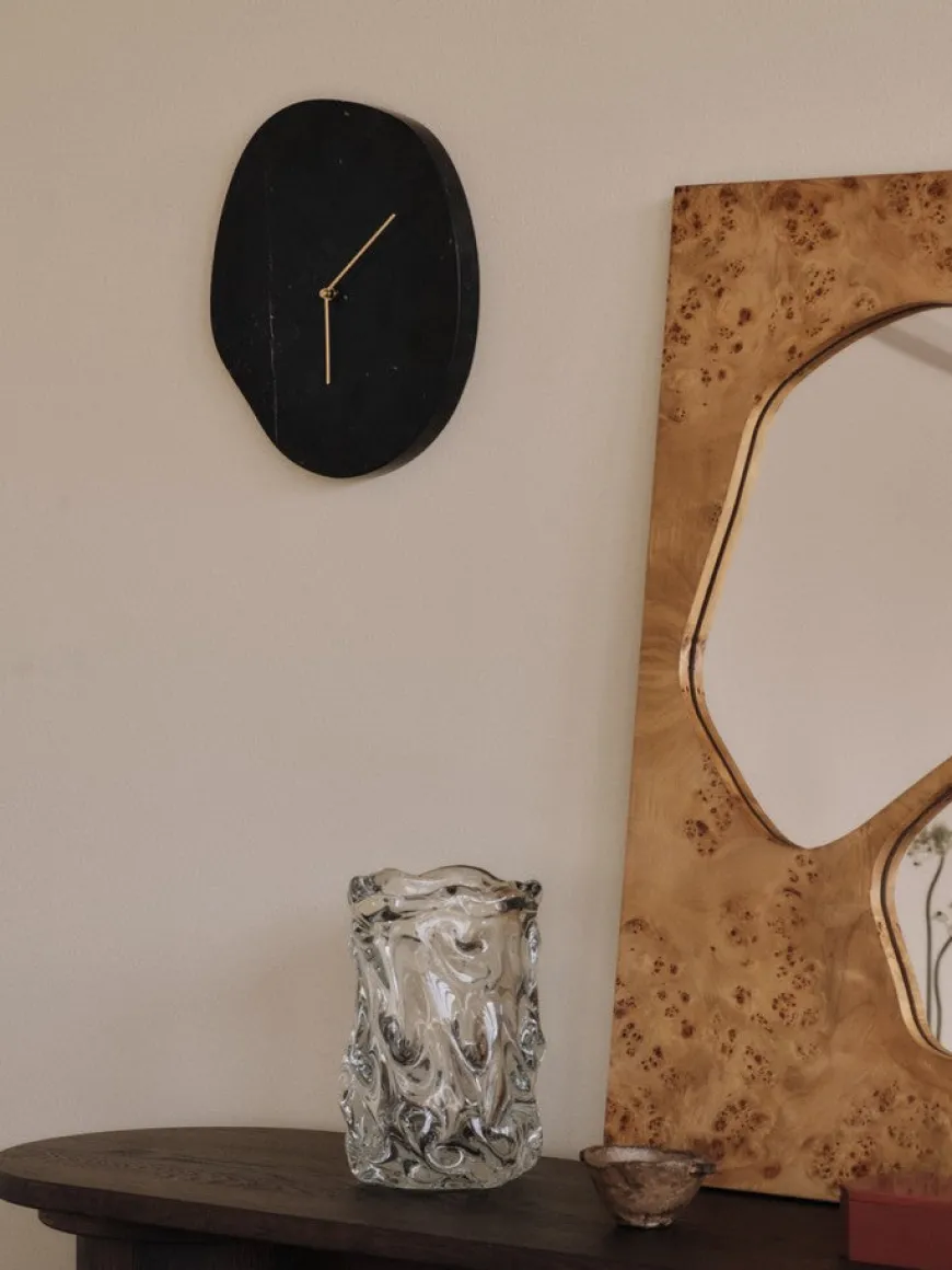 Virelle Vase Clear, H18 fra Ferm Living