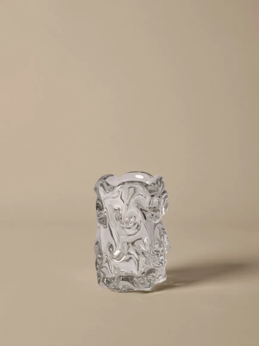 Virelle Vase Clear H24 fra Ferm Living