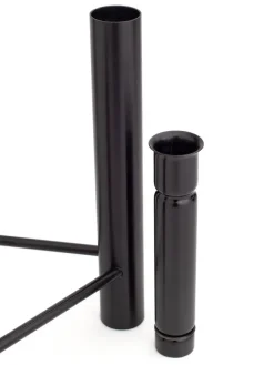 VISTA vase og lysestage, sort fra Kay Bojesen